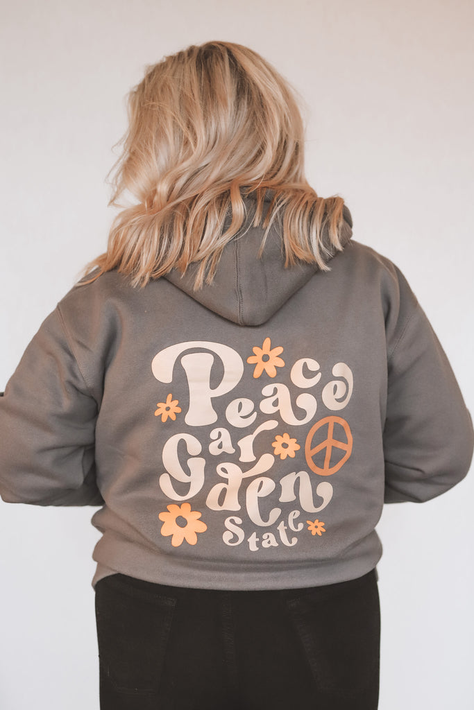 PEACE GARDEN STATE HOODIE